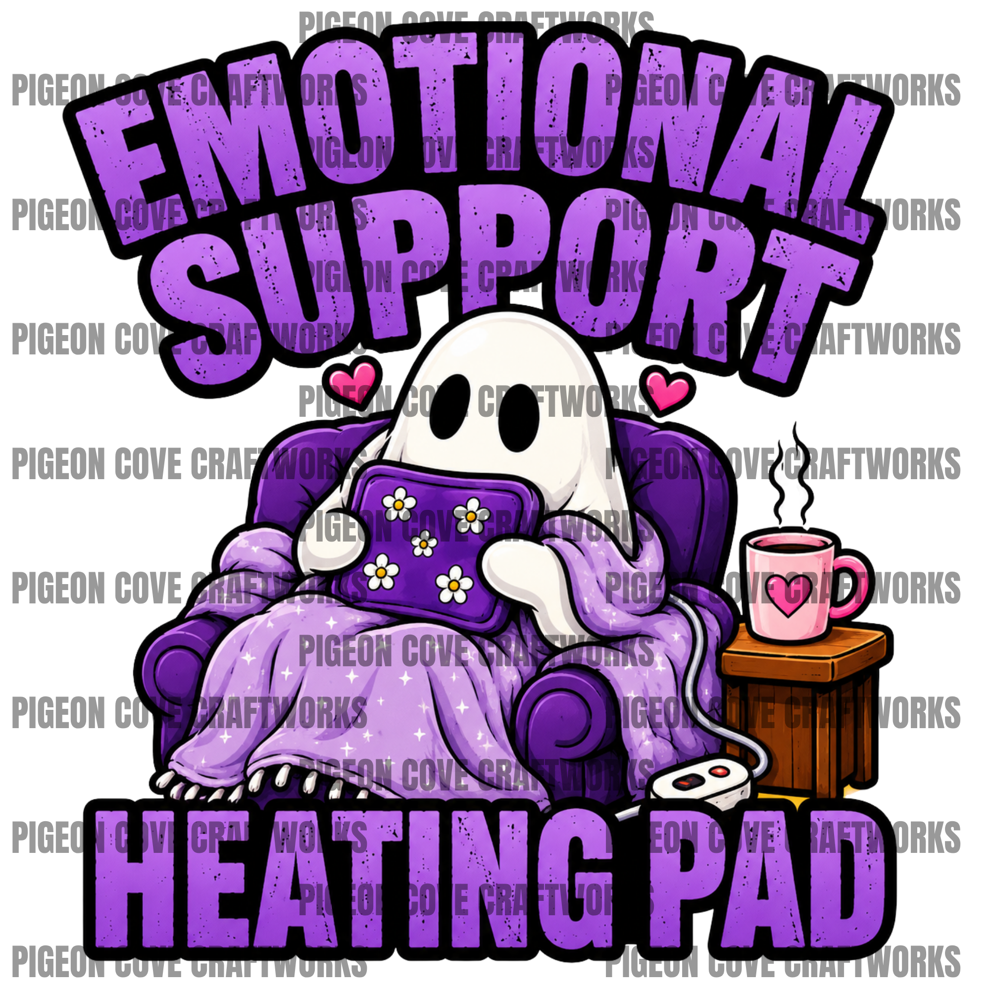 Emotional Support Heating Pad — Digital Download