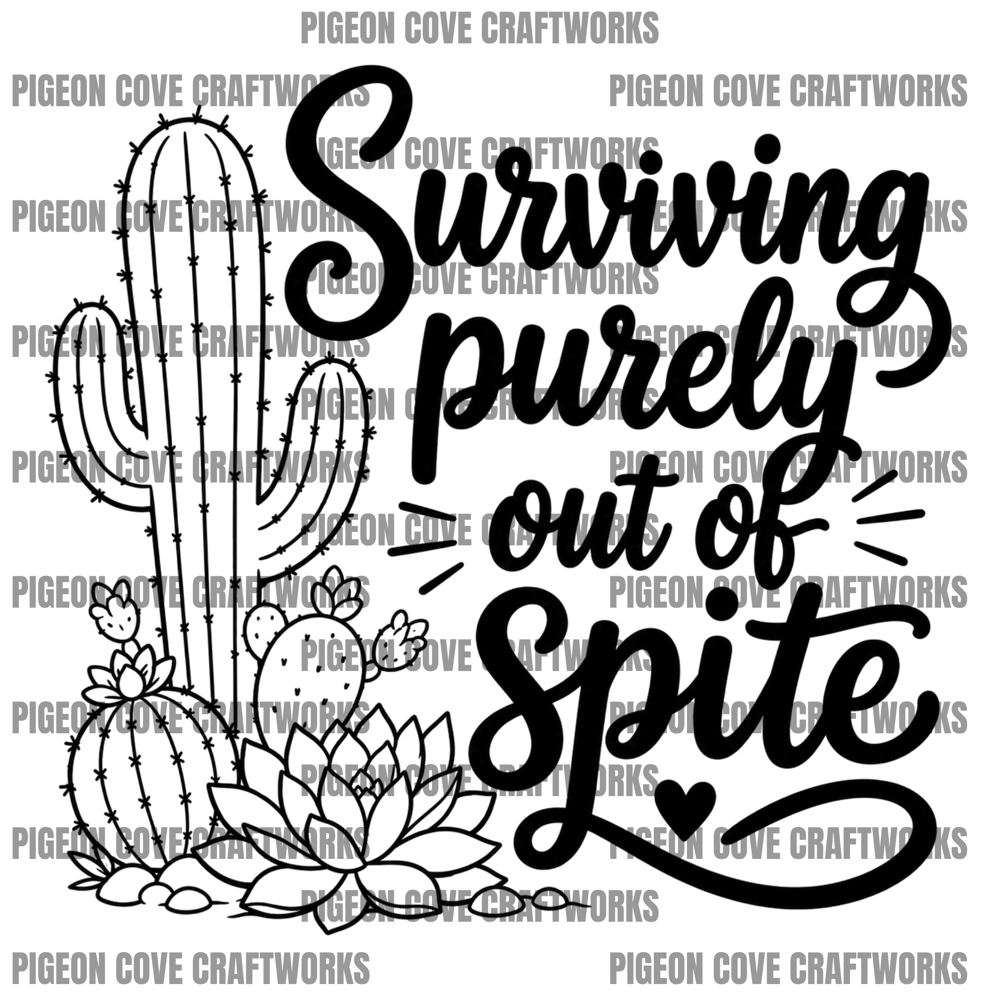 Thriving Chaos Bundle – 5 PNG Designs