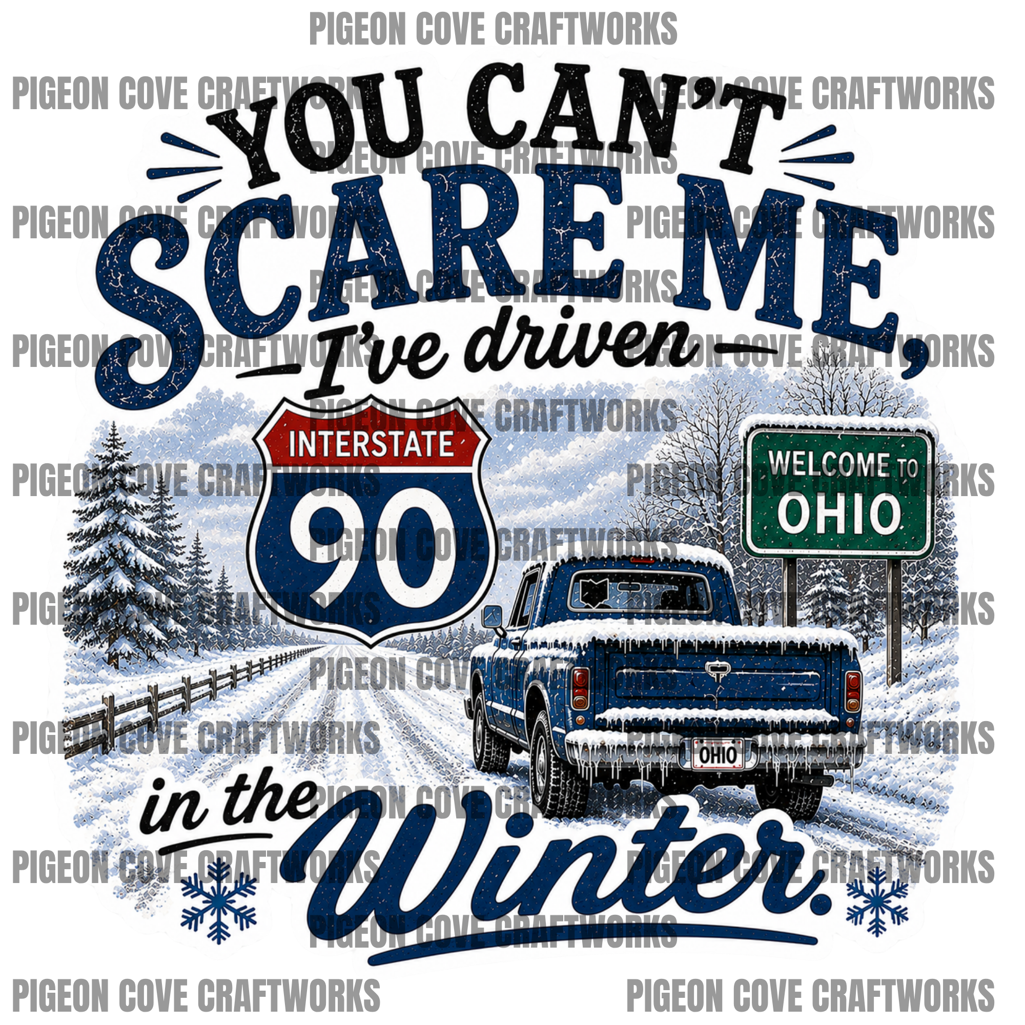 You Can't Scare Me - Funny Ohio Digital Download