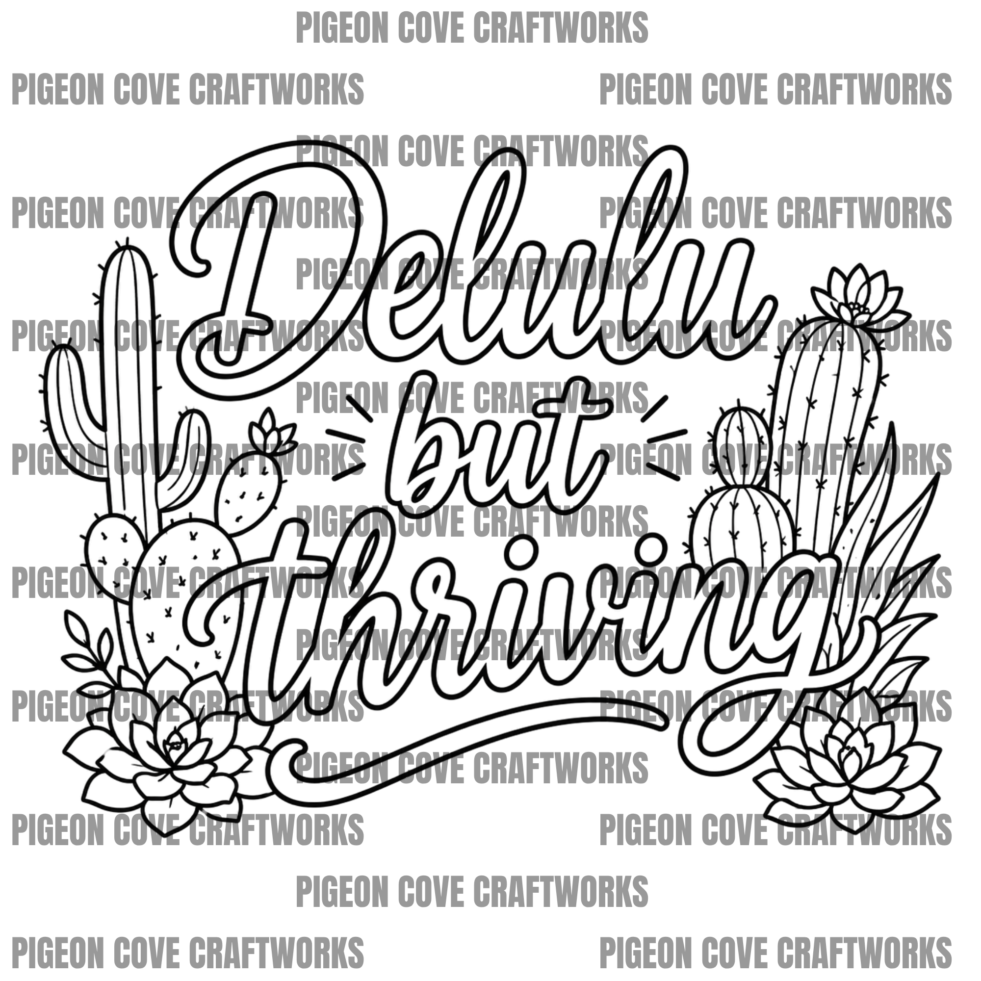Thriving Chaos Bundle – 5 PNG Designs